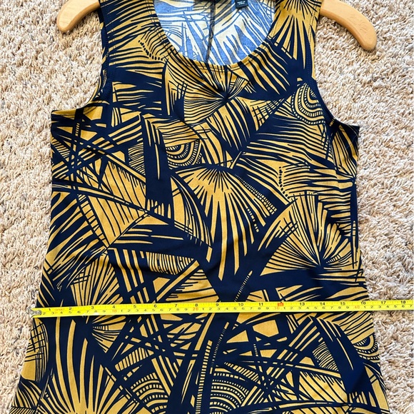 Attitudes maxi dress with jacket. Navy and Tan. Size XS - Picture 7 of 14